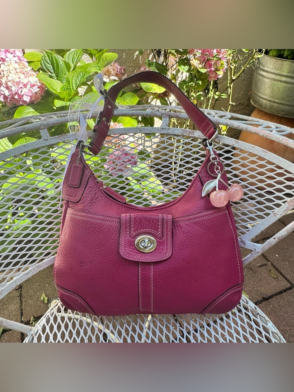 Y2K Coach Pink Shoulder Bag